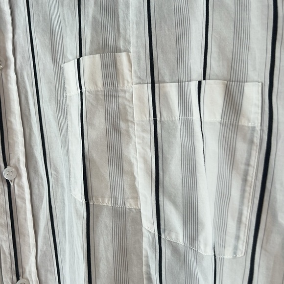 Asymmetrical sheer Maison Margiela open shoulder blouse - Picture 6 of 13